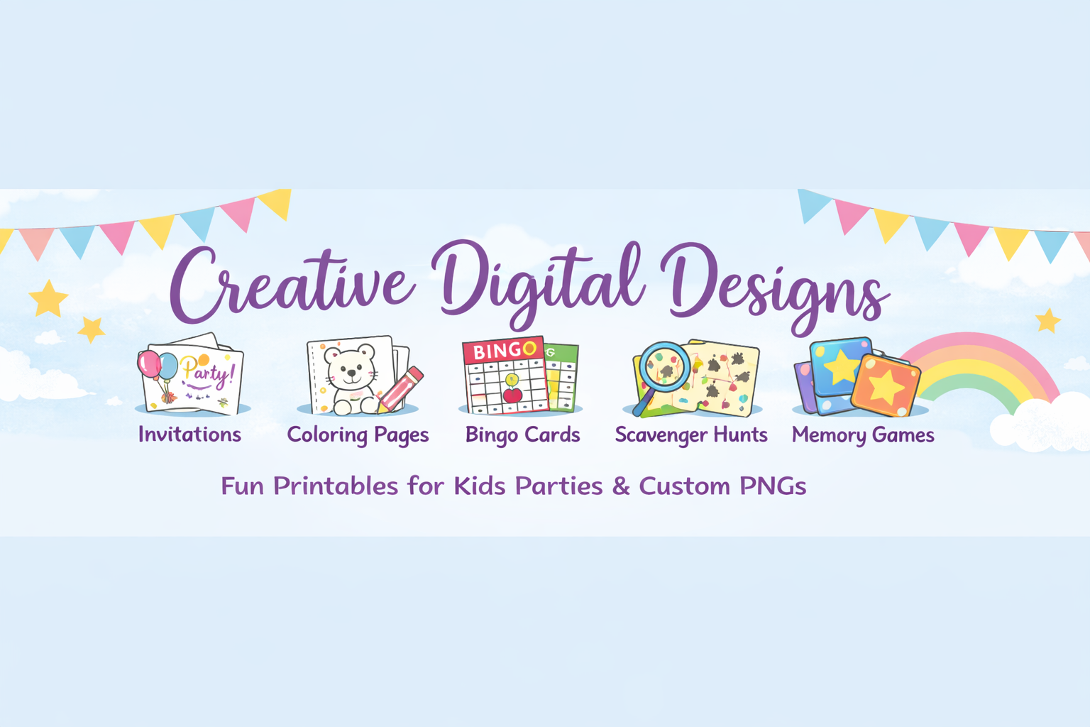 Home page- Custom Kids Birthday Activities Made Easy