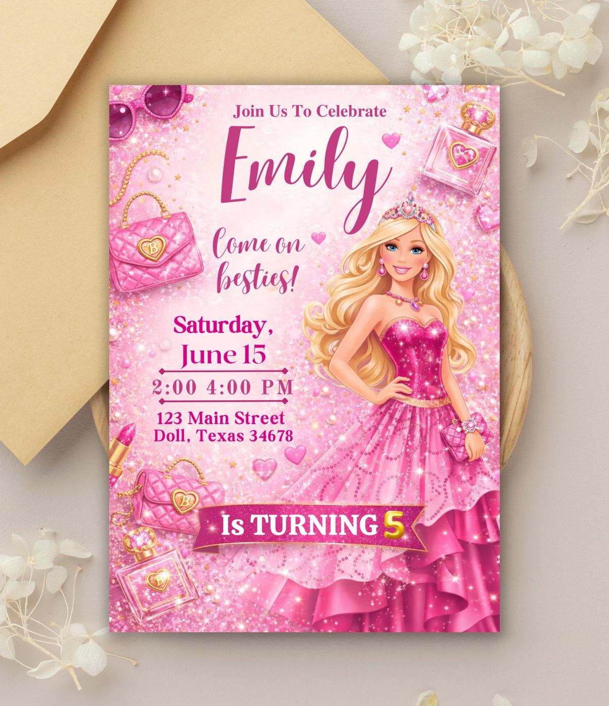 Personalized Kids Birthday Invitations