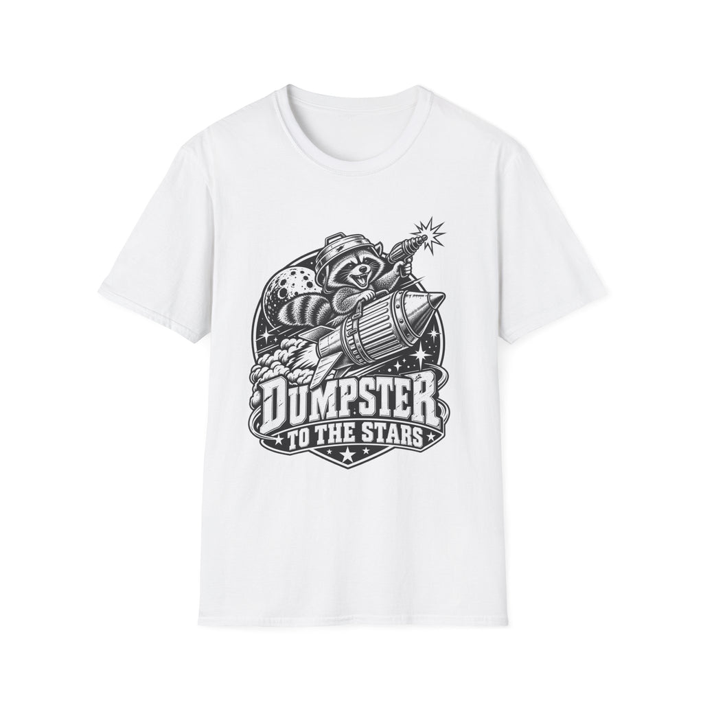 Funny Raccoon Shirt for Men Space T-Shirt, Trash Panda Astronaut Tee, Retro Space Graphic Shirt, Raccoon Lover Gift