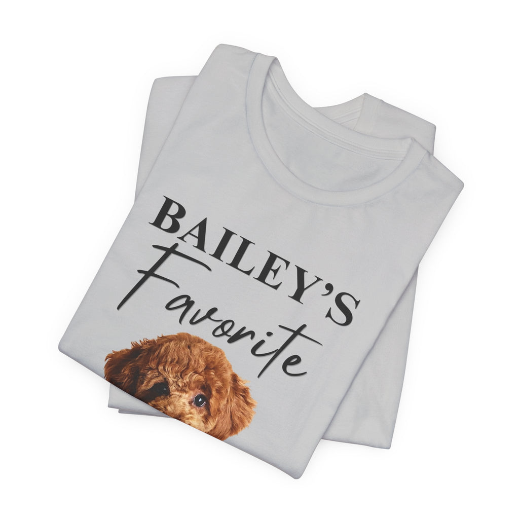 Custom Dogs Favorite Parent Shirt, Matching Couple Dog Shirts, Dog Mom Dog Dad Gift, Funny Dog Lover Tee