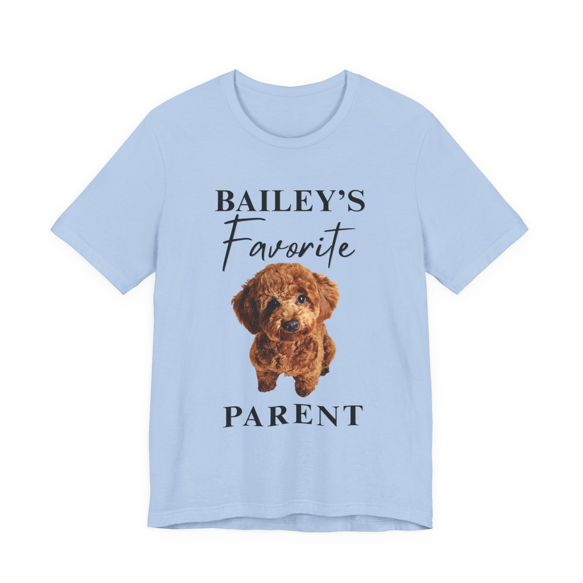 Custom Dogs Favorite Parent Shirt, Matching Couple Dog Shirts, Dog Mom Dog Dad Gift, Funny Dog Lover Tee