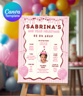 First poster printable, product mockup