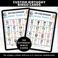Personalized Birthday Bluey Bingo Cards for Kids