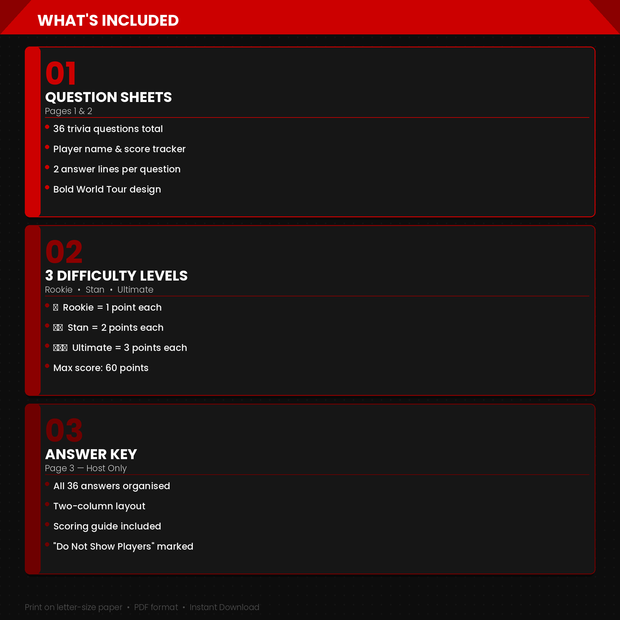 BTS Trivia Game Printable | Who Knows BTS Best | Bts Party Game | KPop Quiz | BTS Birthday Party Activity | Instant Download