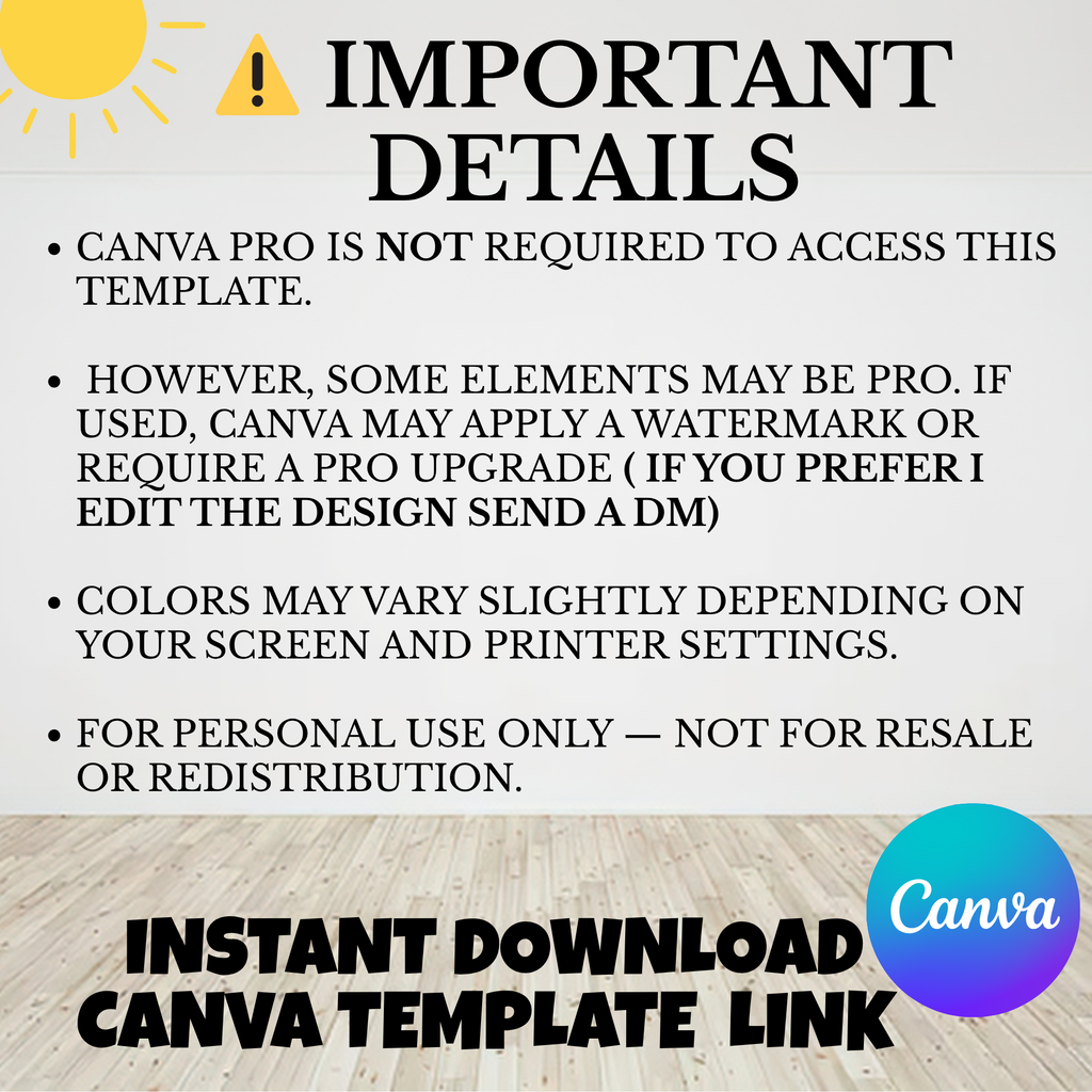 Summer Birthday Banner Template 2x8 ft | Editable Canva Banner for Kids Party | Printable Birthday Banner Instant Download