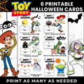 Toy Story Halloween Candy Cards Printable | Classroom Treat Cards PDF
