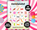Candy Birthday Bingo Cards for Kids Candy Party Favors