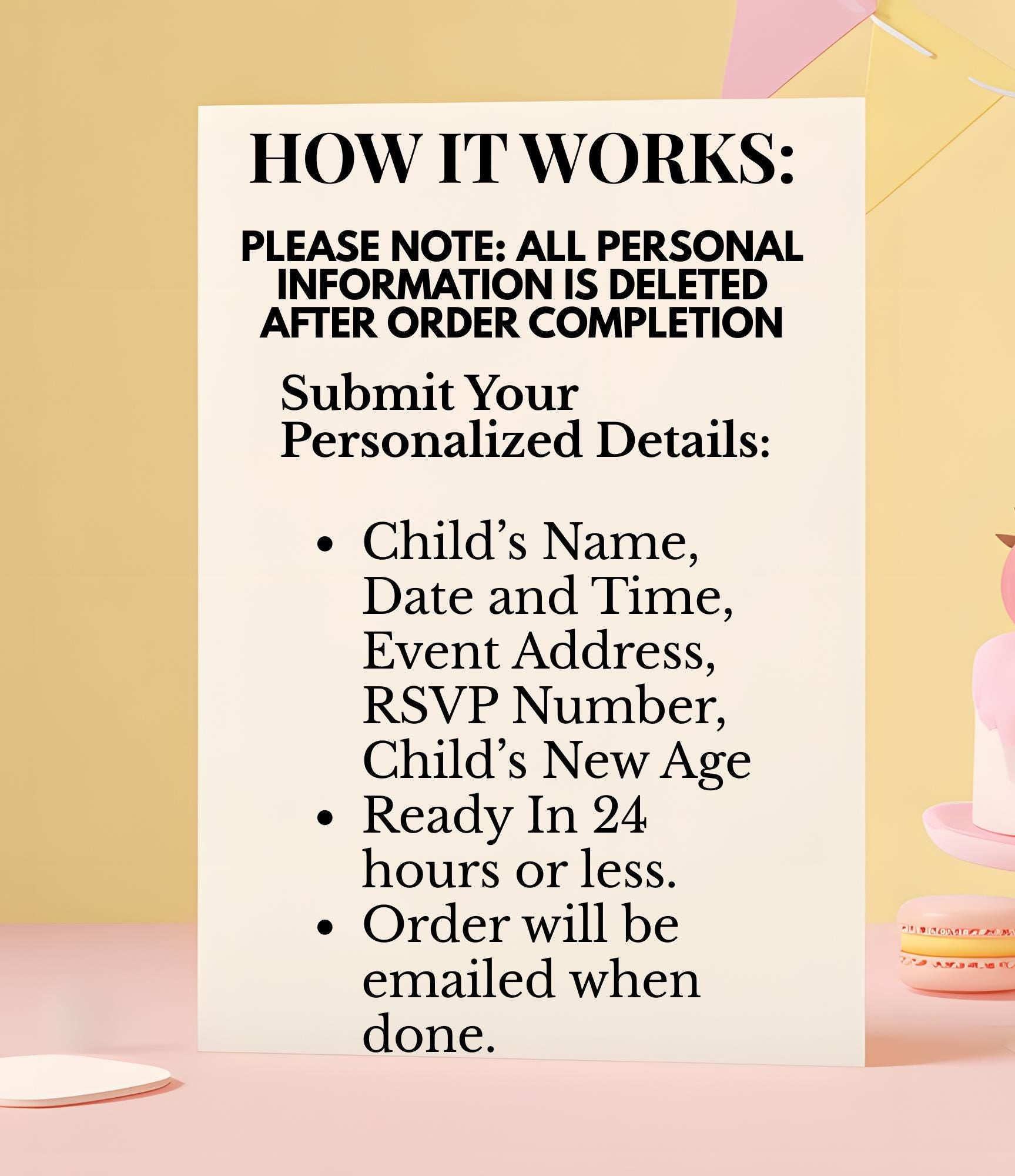 Custom Girly Elmo Birthday Invitation  | Sesame Street Birthday Party Invite