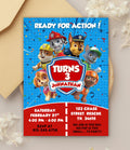 Paw Patrol Birthday Invitation | Printable Paw Birthday Invite | Paw Birthday Party | Done for You Kids Birthday Invitation