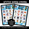 Lilo & Stitch Bingo Cards | Stitch Birthday Game | Lilo & Stitch Birthday Party Activity | Stitch Party Favors | Printable Bingo Cards for Kids