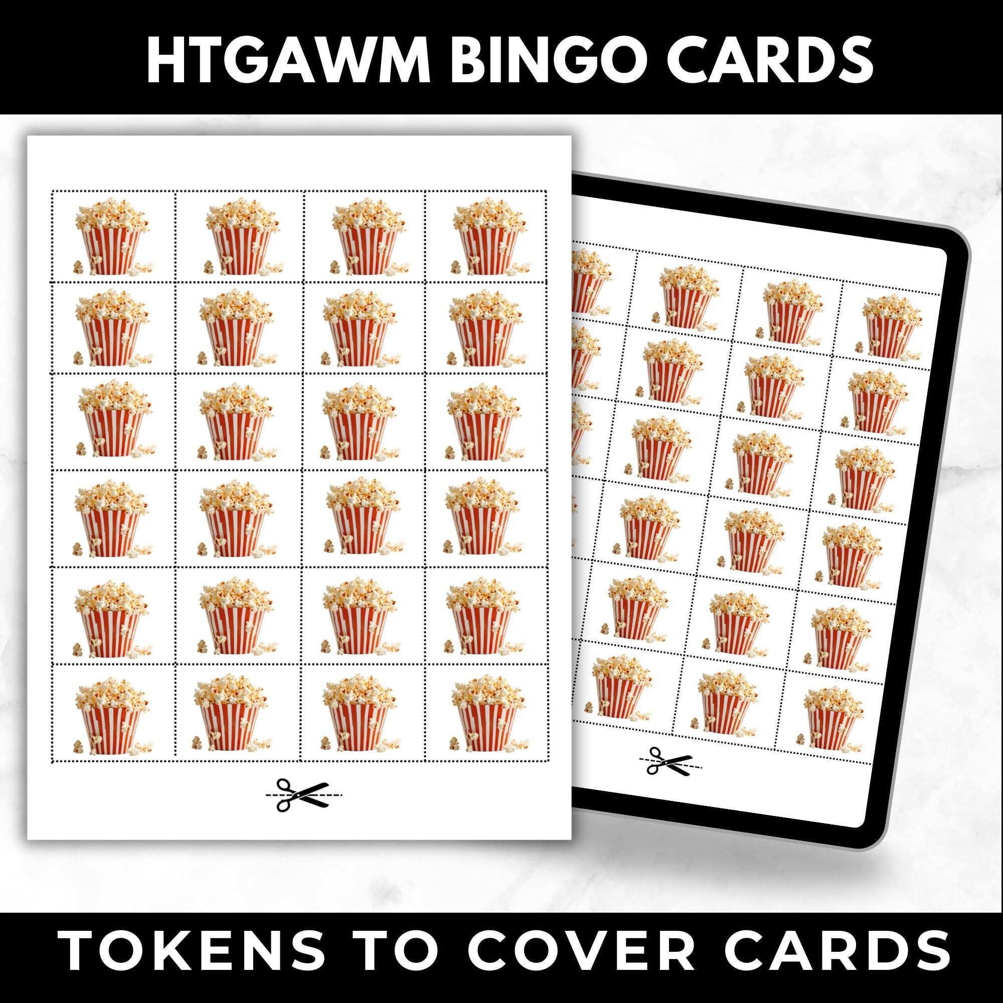 How to Get Away With Murder Bingo Cards – Adult Watch Party Game, Legal Drama TV Show Bingo, Girls Night In Party, Instant Download