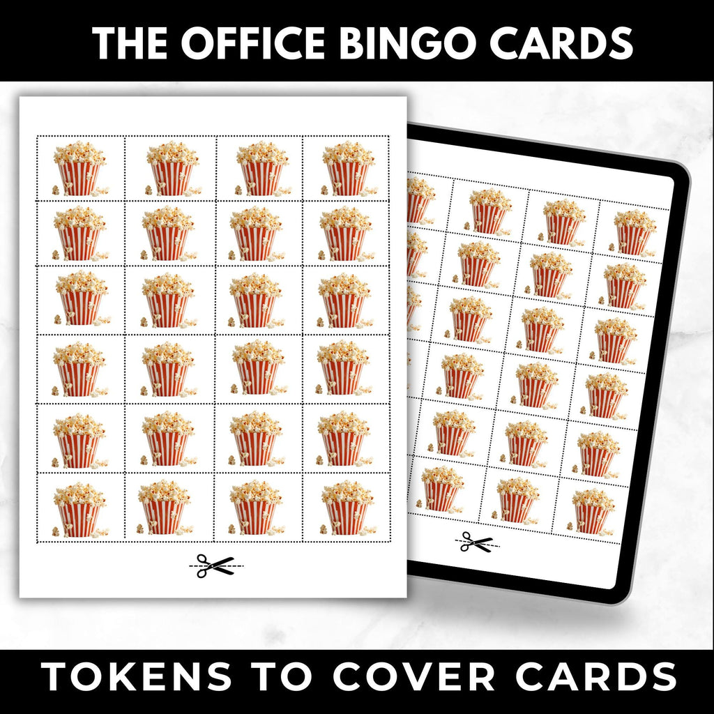 The Office Bingo Cards Printable –Adult Watch Party Game, TV Show Bingo Night, Funny Girls Night In Party Game, Instant Download