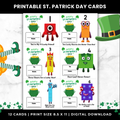 St Patrick’s Day Number Cards for Kids