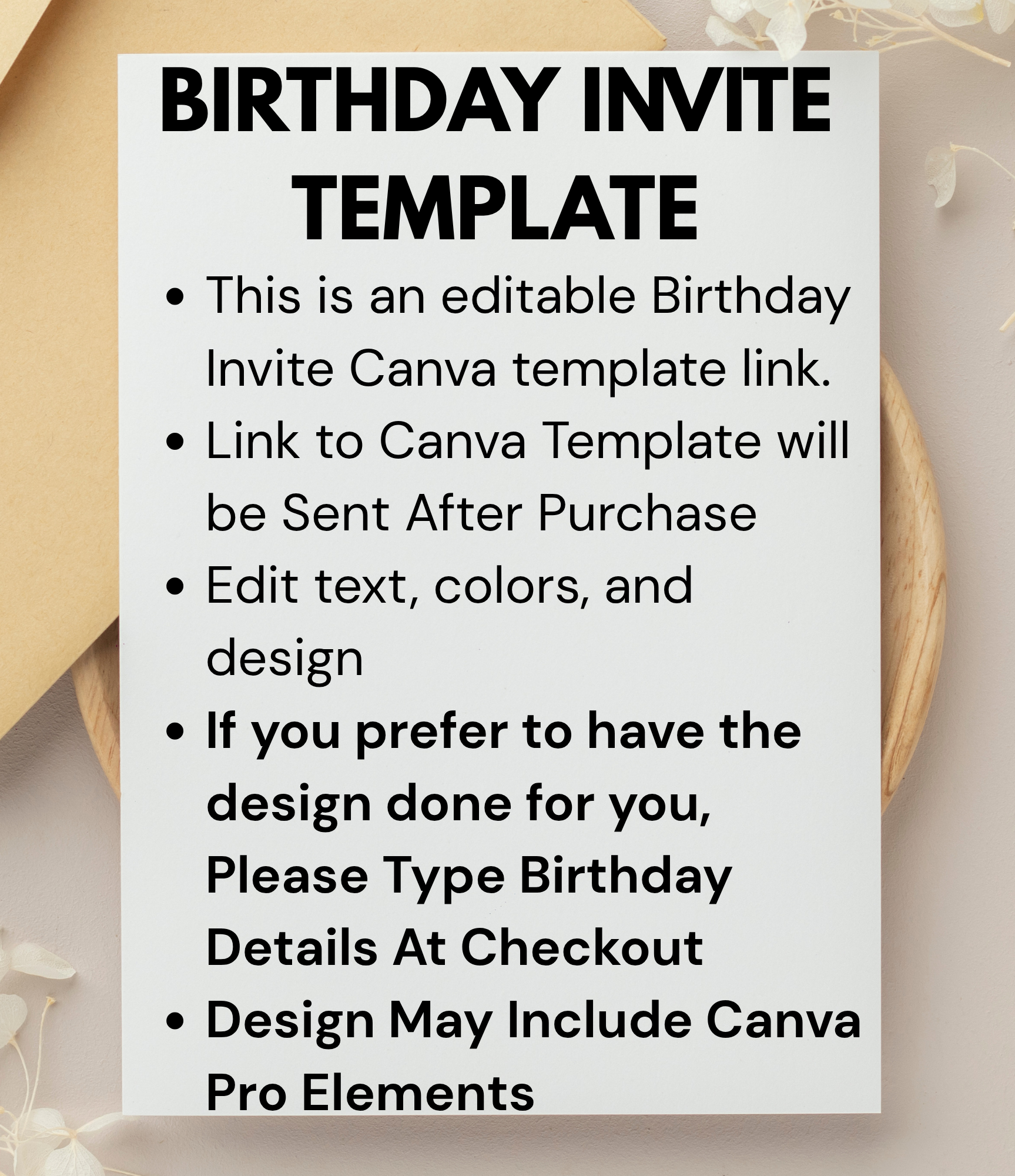 World Cup Soccer Birthday Invitation | Editable Canva Party Invite